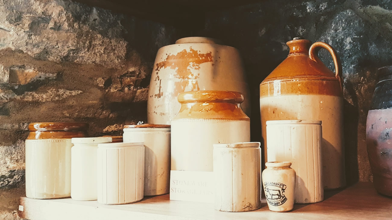 Stoneware Jars